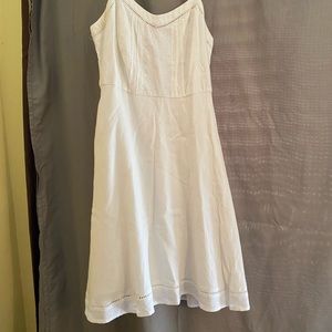 White 100% Cotton Sundress